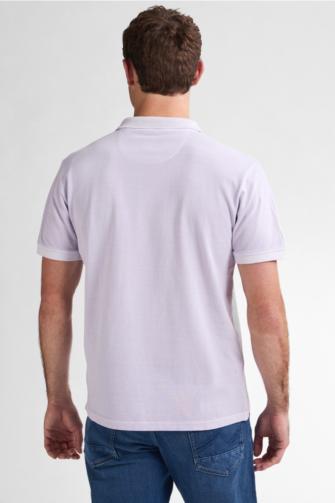 POLO MET RIBKRAAG M 1050 POL922 4111 LILAC GREY